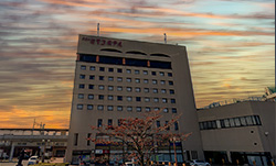 繁華街近くにあるニューミヤコホテル足利本館