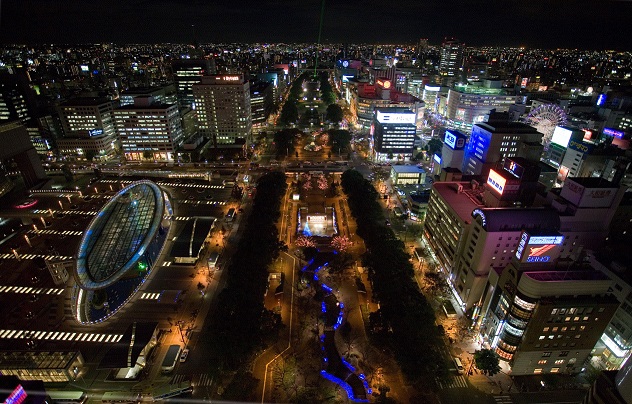 名古屋テレビ塔からの夜景