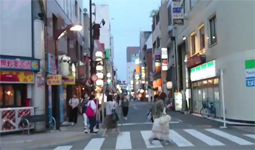 風俗系などのお店も多い静岡の両替町通り